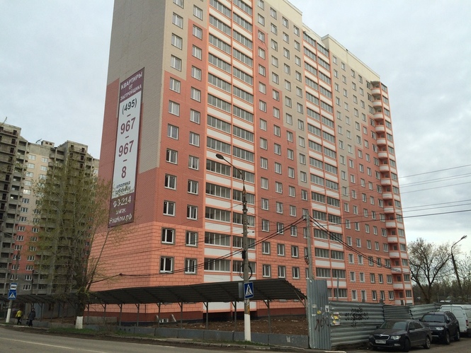 17-ти этажный 9-ти секционный жилой дом серии 111М, (город Подольск, ул. Колхозная, дом 20)