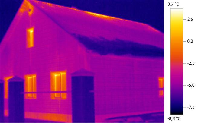 Проведение тепловизионного обследования жилого дома